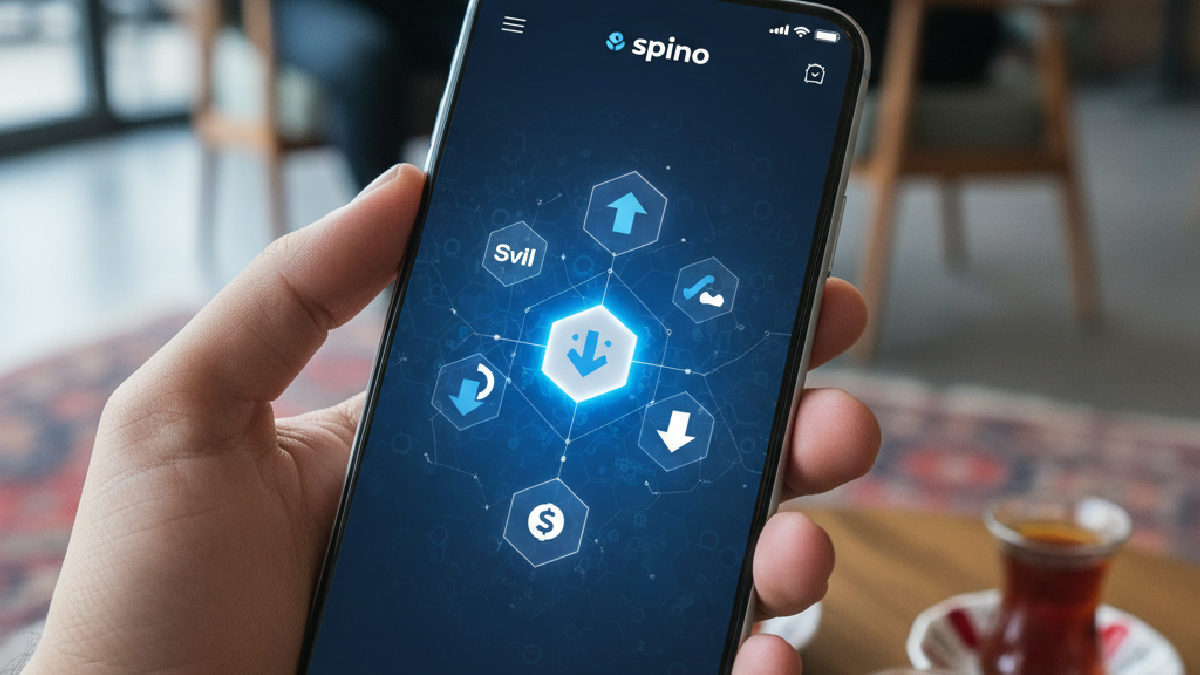 Spino mobil uygulama üzerinden kripto para bahislerine kesintisiz erişim.